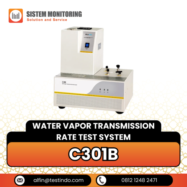 Sistem Uji Laju Transmisi Uap Air Water Vapor Transmission Rate Test System C301B