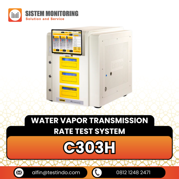 Sistem Uji Laju Transmisi Uap Air Water Vapor Transmission Rate Test System C303H