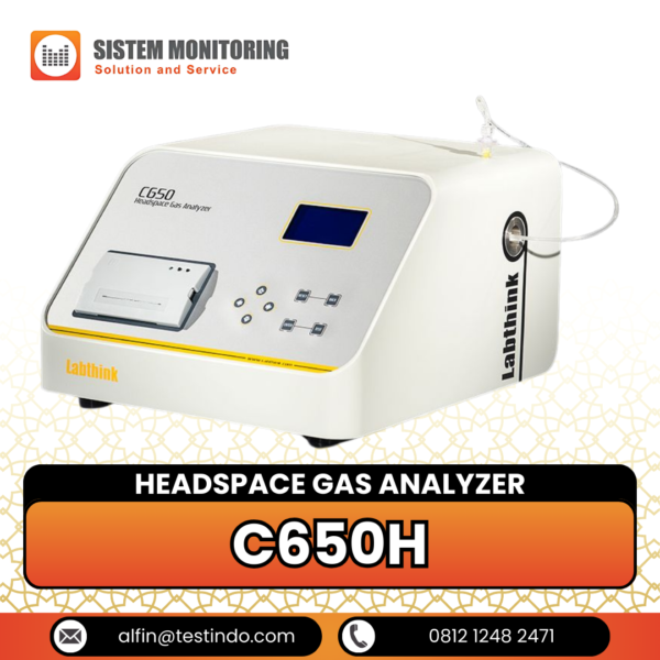 Alat Analisis Gas dalam Kemasan Headspace Gas Analyzer C650H