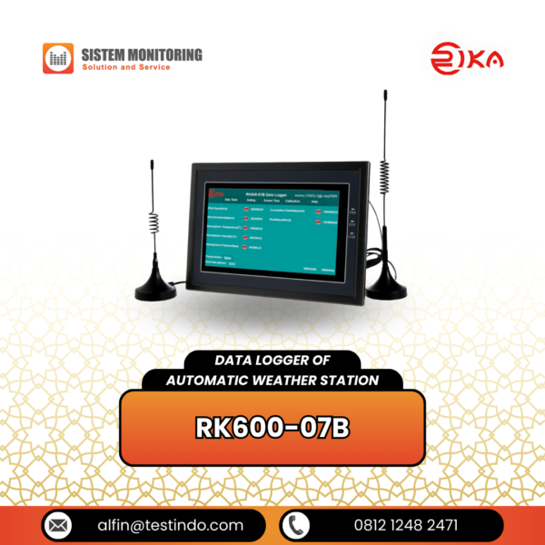 Data Logger of Automatic Weather Station RK600-07B