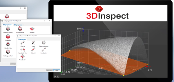 Alat Bantu Software Sensor 3D dan Micro Epsilon 3D Sensor Software Toolkit and Micro Epsilon 3DInspect software