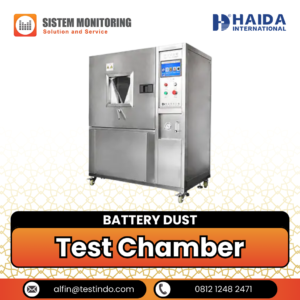 Ruang Uji Debu Baterai Battery Dust Test Chamber
