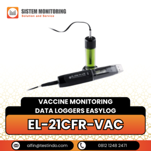 Alat Pencatat Data Pemantauan Vaksin Vaccine Monitoring Data Loggers EasyLog | EL-21CFR-VAC