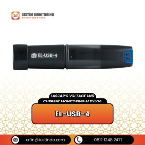 Alat Ukur Level Tegangan dan Arus Listrik Lascar’s voltage and current monitoring EasyLog | EL-USB-4