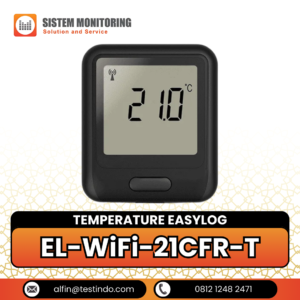 Alat Pencatat Suhu Temperature EasyLog | EL-WiFi-21CFR-T