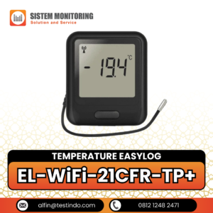 Alat Pencatat Suhu Temperature EasyLog | EL-WiFi-21CFR-TP+