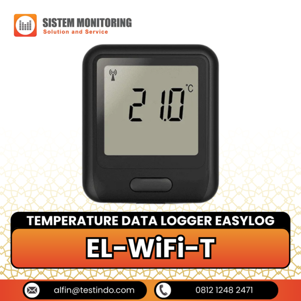 Alat Pencatat Suhu Temperature Data Logger EasyLog | EL-WiFi-T