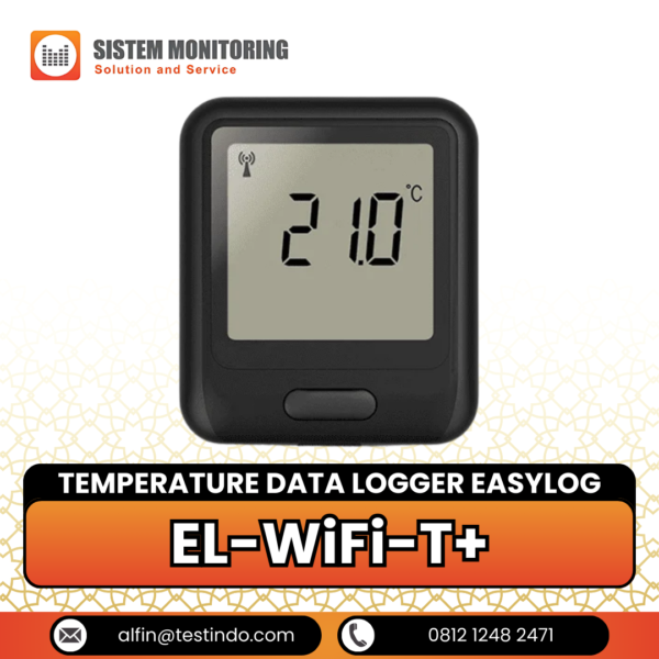 Alat Pencatat Suhu Temperature Data Logger EasyLog | EL-WiFi-T+