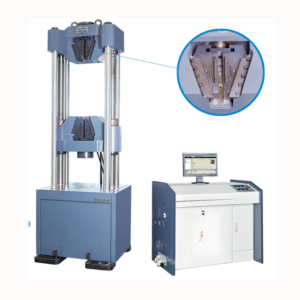 Mesin Uji Universal Hidrolik Servo Hydraulic Universal Testing Machine WAW-1000L