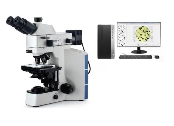 Mikroskop Metalografi Terkomputerisasi Computerized Metallographic Microscope TIME-40MW