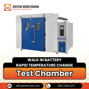 Berjalan di Ruang Uji Perubahan Suhu Cepat Baterai Walk in Battery Rapid Temperature Change Test Chamber