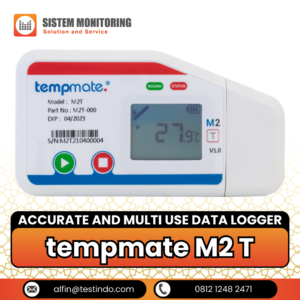 Alat Perekam Data Suhu Accurate and Multi Use Data Logger tempmate M2 T