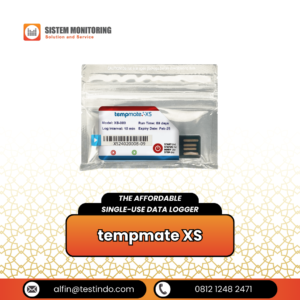 Alat Perekam Data Suhu The Affordable Single-Use Data Logger tempmate XS