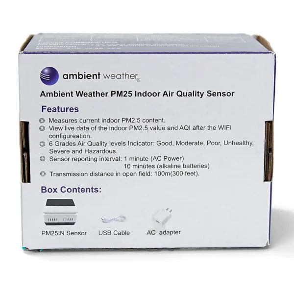 Pengumpul Hujan Pengganti Cuaca Sekitar WS-5000-RAIN untuk Stasiun Cuaca WS-5000, WS-2000 Ambient Weather WS-5000-RAIN Replacement Rain Collector for WS-5000, WS-2000 Weather Stations - Image 4