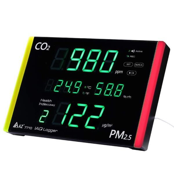 Alat Pencatat Data Suhu PM2.5 CO2 (PM2.5 CO2 Data Logger) 7710 AZ EB - Image 4