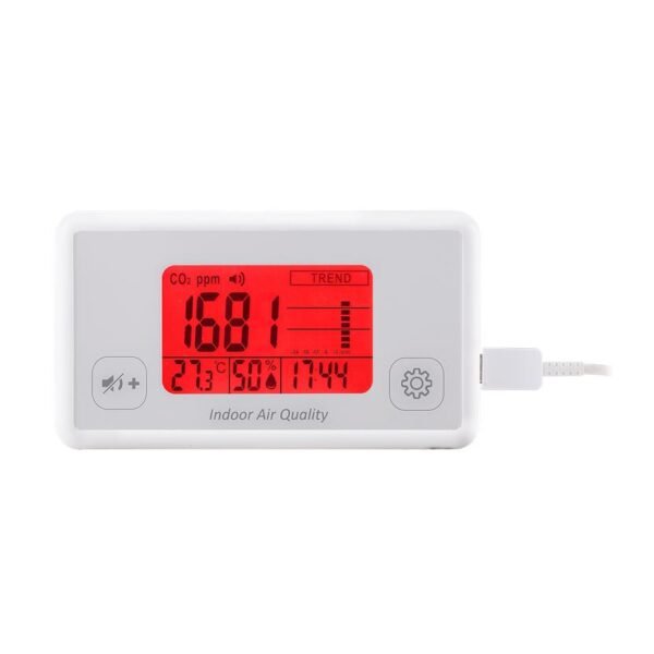 Alat Perekam Data Suhu CO2, RH%, Monitor Tren (CO2, RH%, TEMP. Trend Monitor) 7727 AZ NEW - Image 3