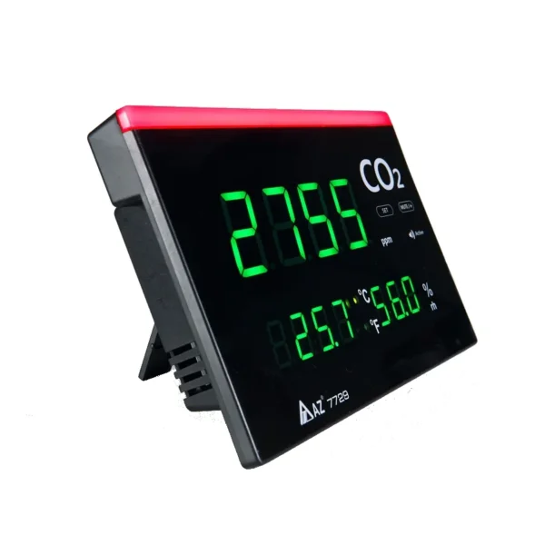 Alat Perekam Data Suhu CO2, Kelembaban, Monitor (CO2, Humidity, Temp. Monitor) 7729 AZ EB - Image 2