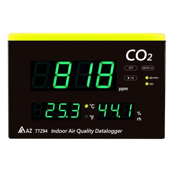 Alat Perekam Data Suhu CO2, Kelembaban, Datalogger (CO2, Humidity, Temp Datalogger) 77294 AZ - Image 4