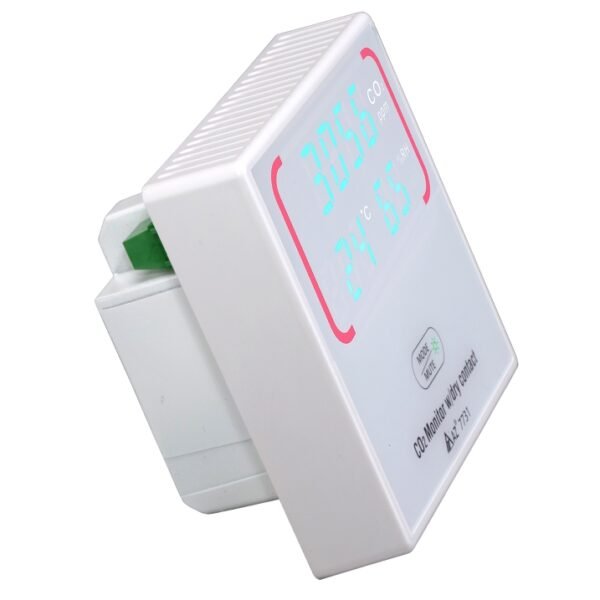 Alat Perekam Data Suhu Monitor CO2 / RH / T Berkabel Keras dengan Relai Kontak Kering (Hard Wired CO2/RH/T Monitor with Dry Contact Relay) 7731 AZ NEW - Image 2
