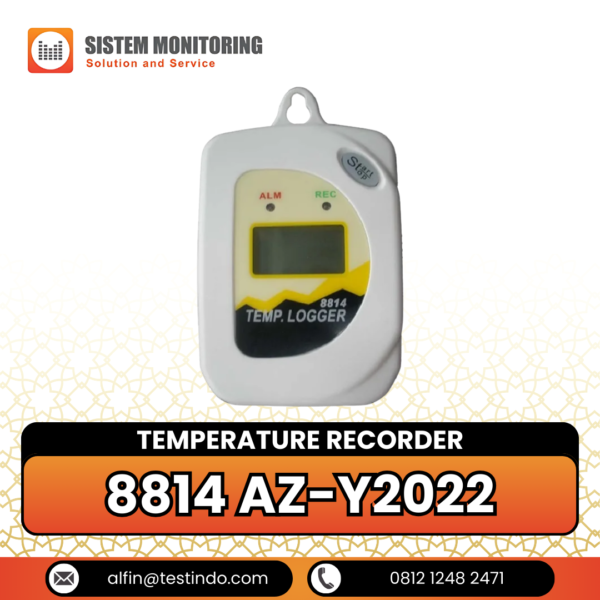 Alat Perekam Data Suhu (Temperature Recorder) 8814 AZ-Y2022