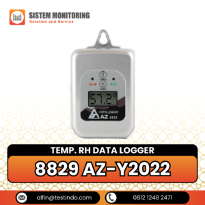 Alat Pencatat Data Suhu RH (Temp. RH Data Logger) 8829 AZ-Y2022