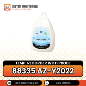 Alat Perekam Data Suhu dengan Probe (Temp. Recorder with Probe) 88335 AZ-Y2022