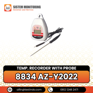 Alat Perekam Data Suhu dengan Probe (Temp. Recorder with Probe) 8834 AZ-Y2022