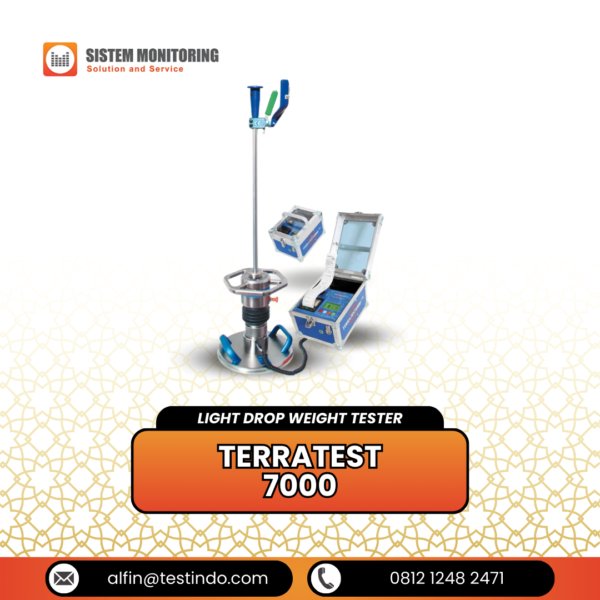 Alat Uji Daya Dukung Tanah Light Drop Weight Tester TERRATEST 7000