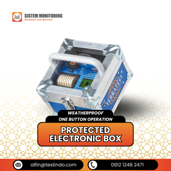 Alat Uji Daya Dukung Tanah Protected Electronic Box Weatherproof and One Button Operation