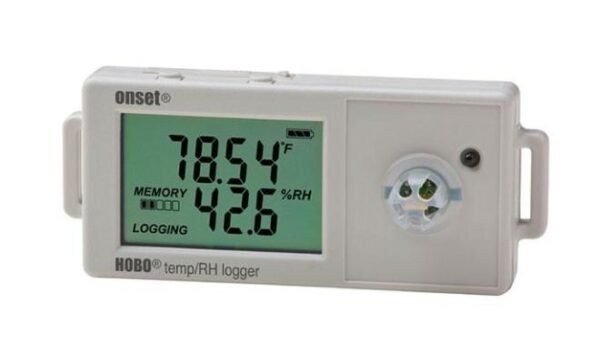 Alat Pencatat Data Suhu/RH 2,5% HOBO Temp/RH 2.5% Data Logger UX100-011A