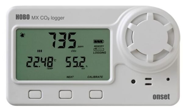 Alat Perekam Data Karbon Dioksida/Suhu/RH HOBO Carbon Dioxide/Temp/RH Data Logger MX1102A - Image 2