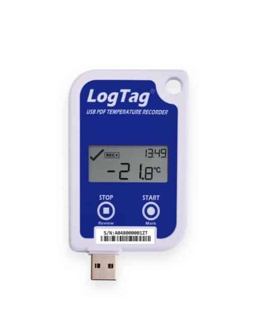 Alat Perekam Data (Data Logger) Suhu LCD PDF USB Probe Eksternal LogTag® UTRED-16F - Image 2
