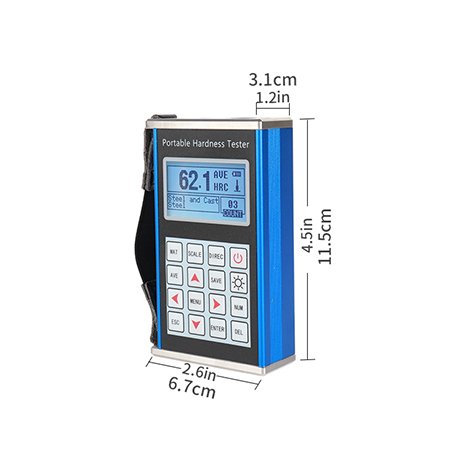 Alat Uji Kekerasan Portable Leeb Hardness Tester JITAI7101 - Image 3
