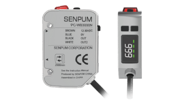 Penguat Terintegrasi Sensor Warna Tipe Tampilan Digital Amplifier Built-in Type Digital Display Colour Sensor PC-W Series