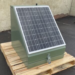 Rumah Seismograf Portabel Tenaga Surya Solar Instrumentation Enclosure