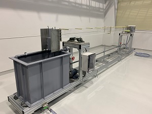 Saluran Miring Akrilik Acrylic Inclined Channel HOVP-400A
