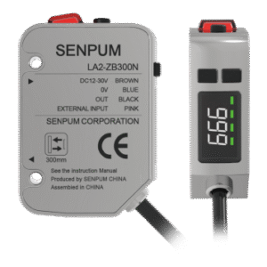 Sensor Laser CMOS Penekan Latar Belakang Background Suppression CMOS Laser Sensor LA2-ZB Series