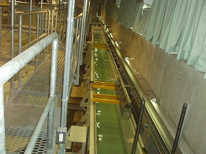 Tangki Gelombang Air Mengalir/Alat Pembuat Gelombang Flowing Water Wave Tank/Wave Making Device HORW-1500