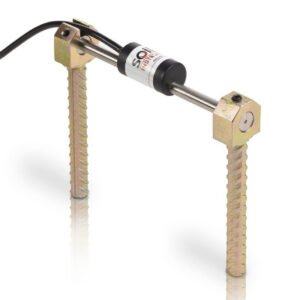 Sensor Pengukur Regangan Vibrating Wire Concrete Surface Mount Strain Gauge ST3
