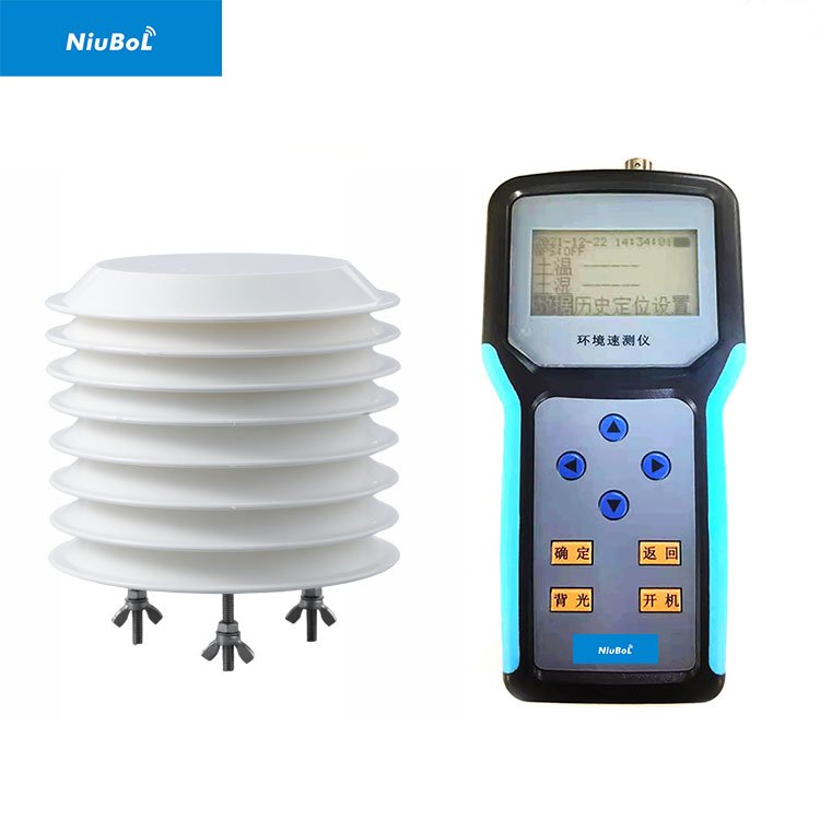 Alat Uji Udara Portabel NiuBoL Handheld Portable Atmospheric Temperature Humidity Air Pressure Test Instrument - Image 2