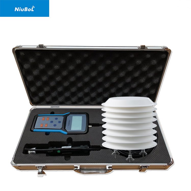 Alat Uji Udara Portabel NiuBoL Handheld Portable Atmospheric Temperature Humidity Air Pressure Test Instrument