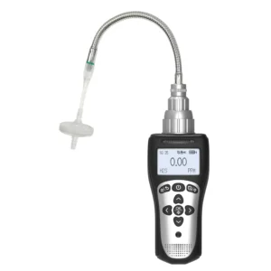 Mesin Uji Deteksi Gas MS104K-L Portable Single Gas Detector With Swan Neck Sampling Probe